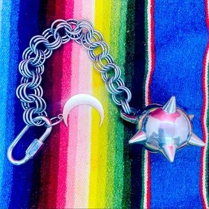 Heavy stainless steel flail chain